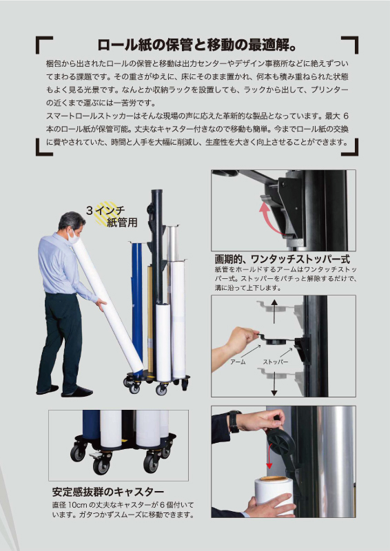 スマートロールストッカー